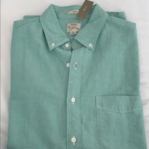 J Crew All cotton slim  Oxford shirt